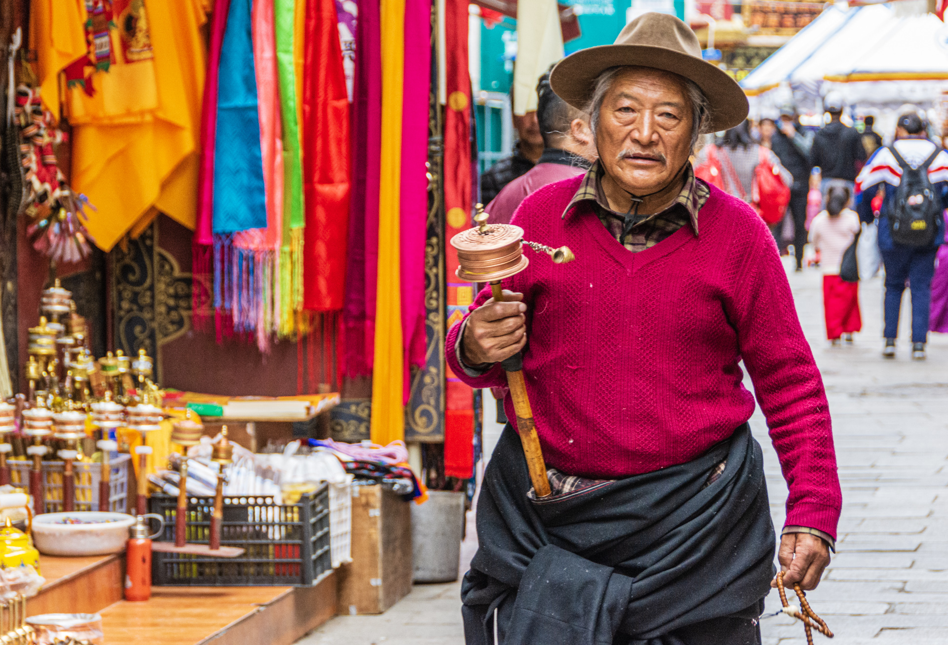 Lhasa Tibetische Altstadt